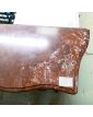 Petite Commode en Placage avec 3 Tiroirs Dessus Marbre