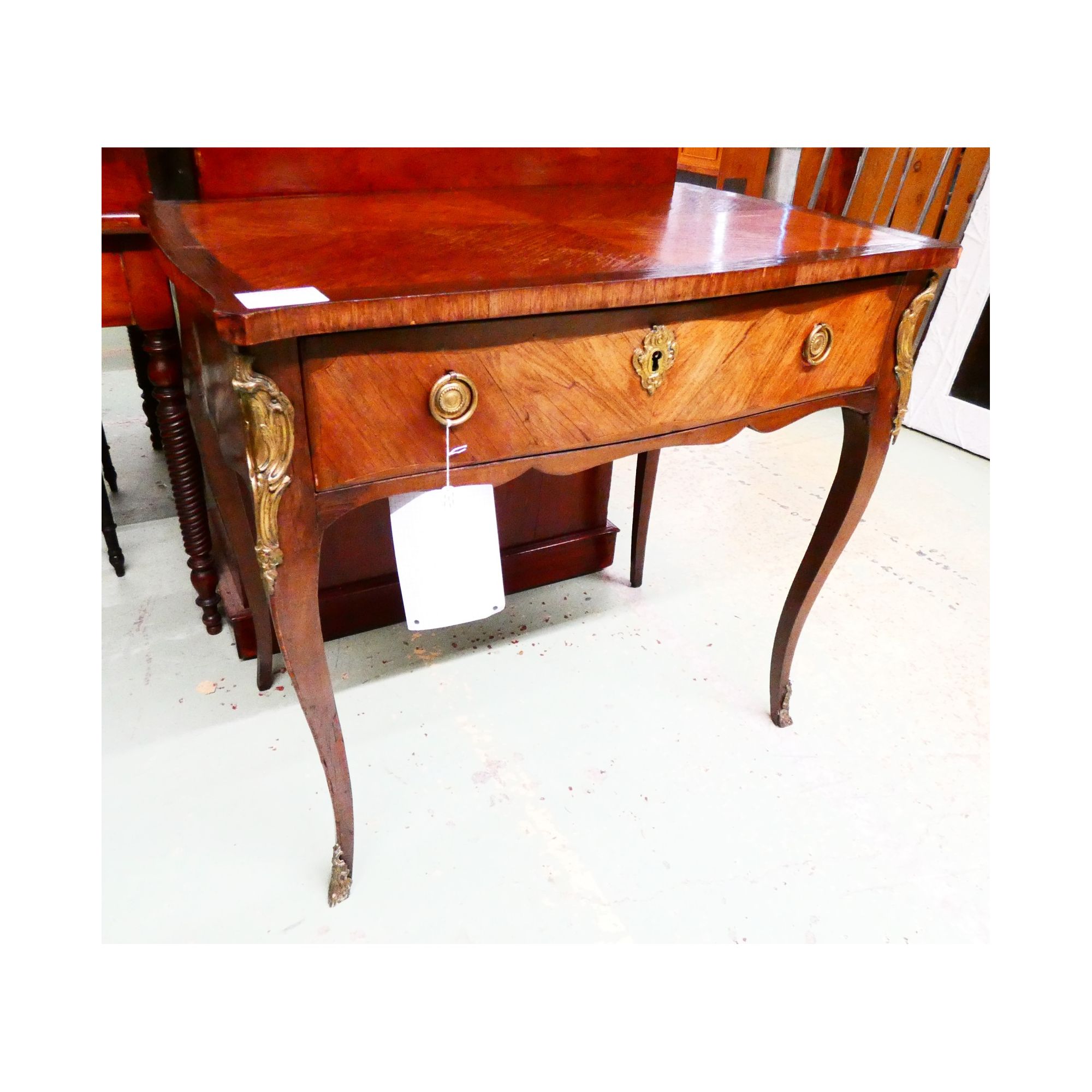18th Century Wigmaker Stamped Under the Base 18th Century Wigmaker Stamped Under the Base
