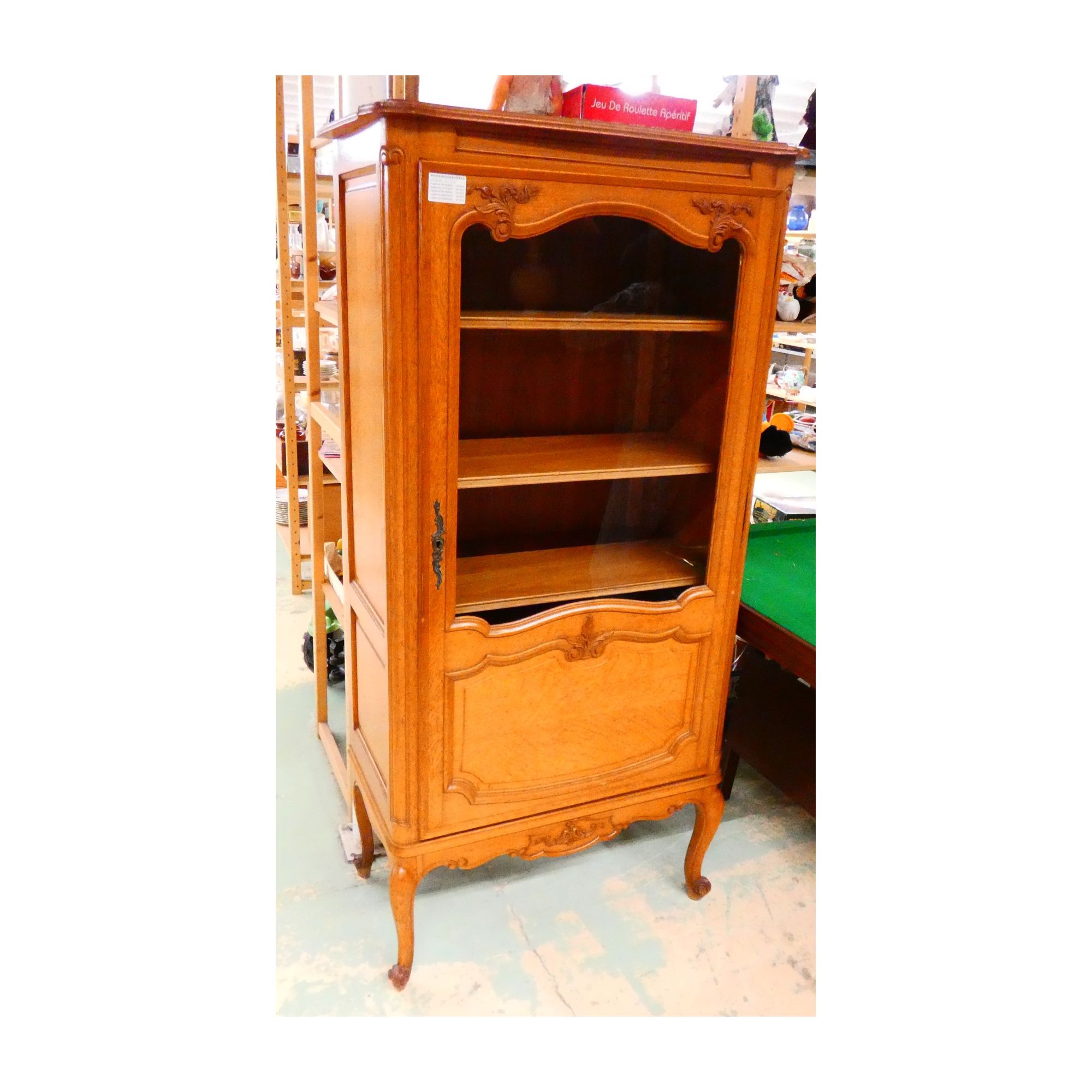 Louis XV Display Cabinet with Key Louis XV Display Cabinet with Key