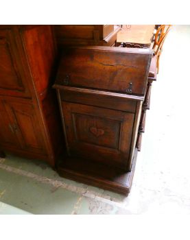 Lectern with Drop Leaf and Key