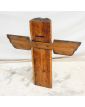 Totem en Bois Polychrome
