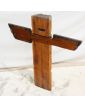Totem en Bois Polychrome