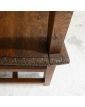 Fauteuil en Bois Sculpté Décor Bretons