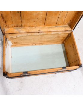 Old Flat Trunk Refurbished