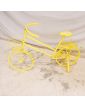 Yellow Bicycle Flower Stand