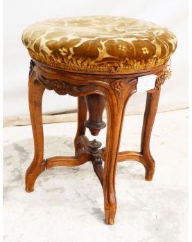 Tabouret de Piano Tapissé