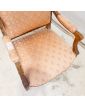 Fauteuil Tapissé Style Louis XVI Rose