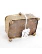 Small Gold Metal Jewelry Box