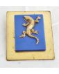 Broche Salamandre en Laiton PAINLEVE