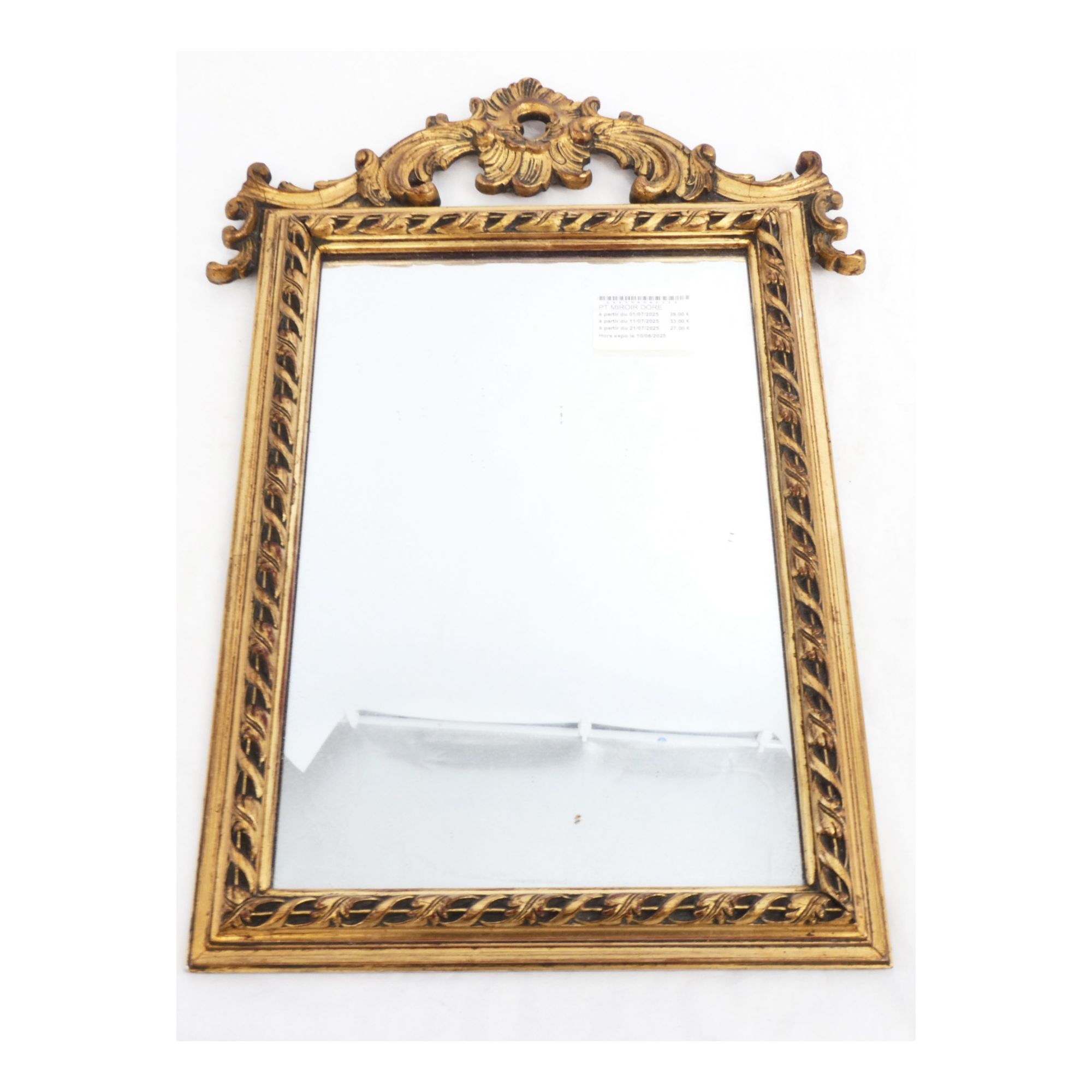Small Golden Mirror Small Golden Mirror