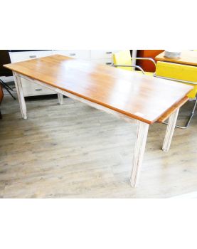 Ancienne Table de Ferme Patinée
