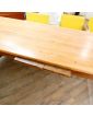 Ancienne Table de Ferme en Merisier 1 Tablette