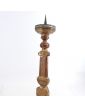 Golden Wooden Candle Holder Repainted on 2 Sides