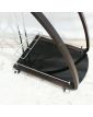 Chrome Bar Trolley on Wheels