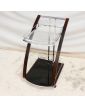 Chrome Bar Trolley on Wheels