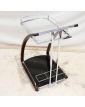Chrome Bar Trolley on Wheels