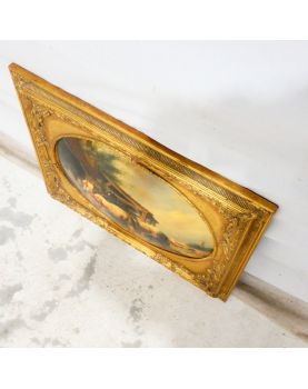Farrier Painting in Golden Frame