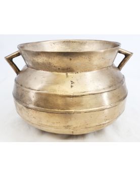 Chaudron Bronze XIXe Siècle sans Anse