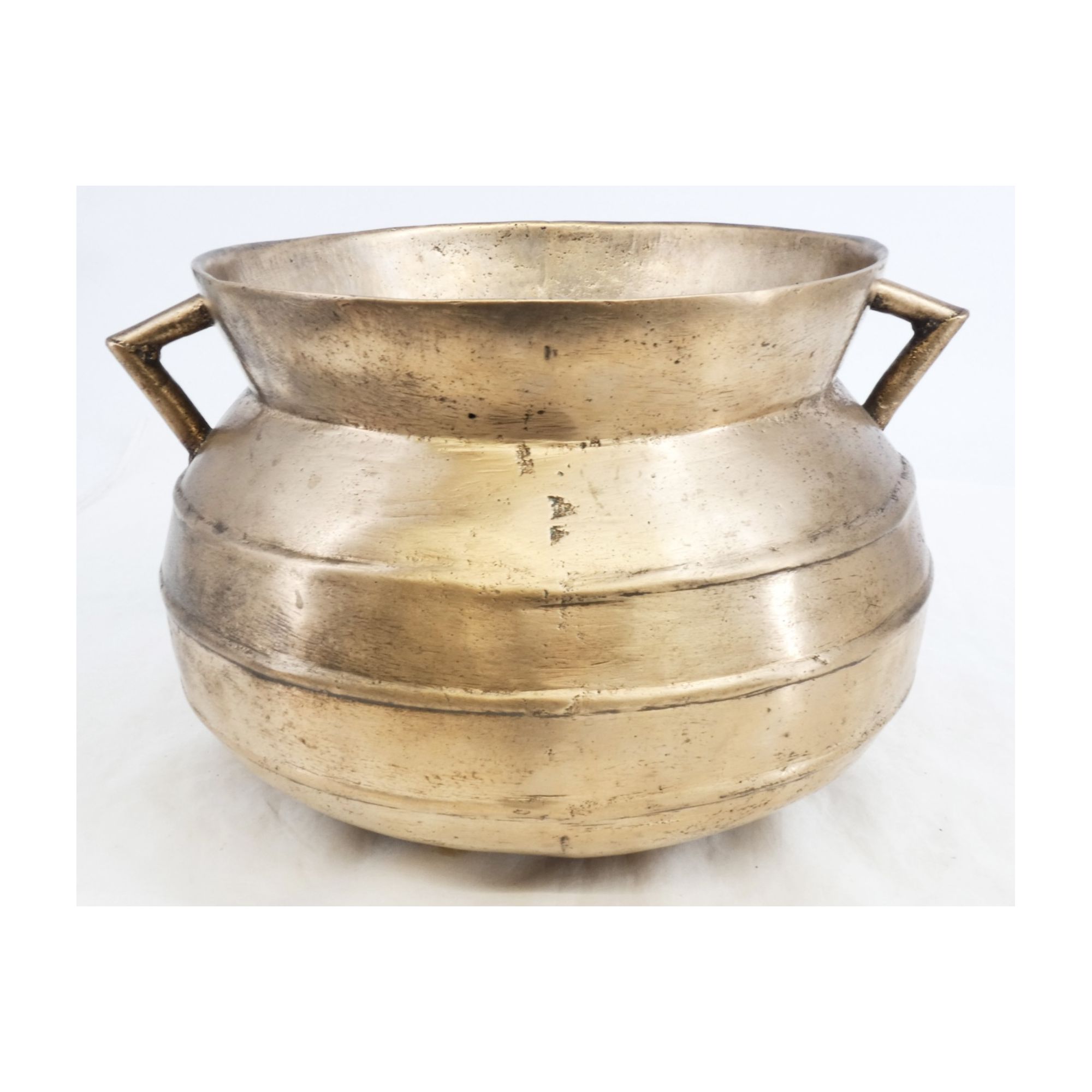 Chaudron Bronze XIXe Siècle sans Anse Chaudron Bronze XIXe Siècle sans Anse