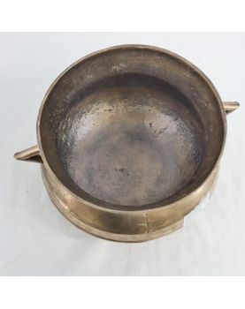 Chaudron Bronze XIXe Siècle sans Anse
