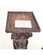 Paire d’Ornements en Bois Ouvragé Asiatique