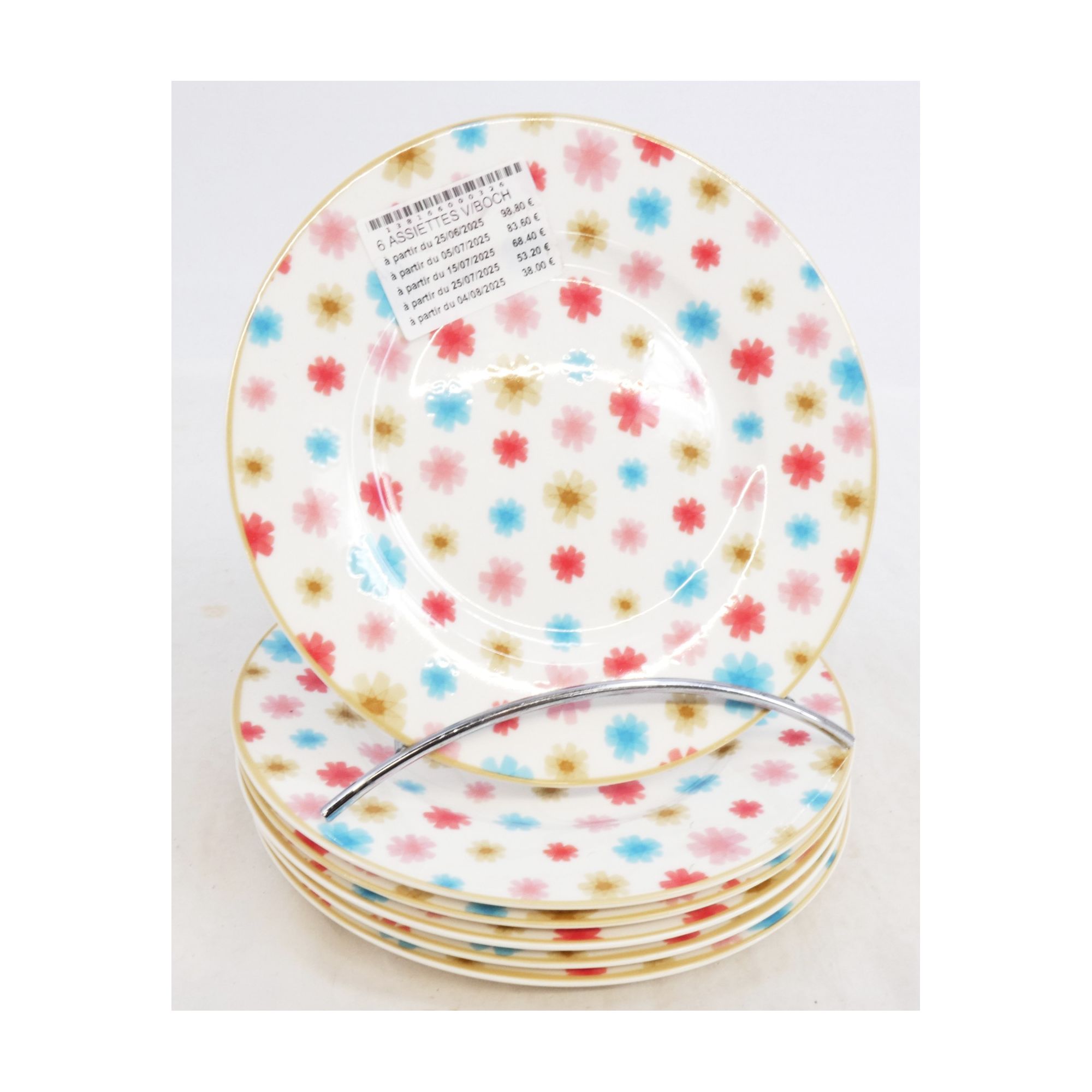 Série de 6 Assiettes Lina VILLEROY ET BOCH Série de 6 Assiettes Lina VILLEROY ET BOCH