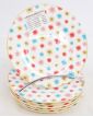 Set of 6 Lina Plates VILLEROY ET BOCH