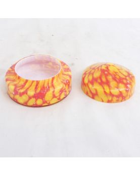 Petite Bonbonnière Verre Orange