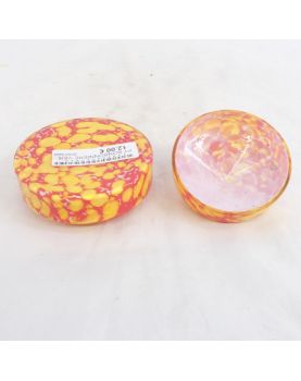 Petite Bonbonnière Verre Orange