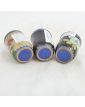 3 Petits Gobelets Cloisonnés Décor Floral
