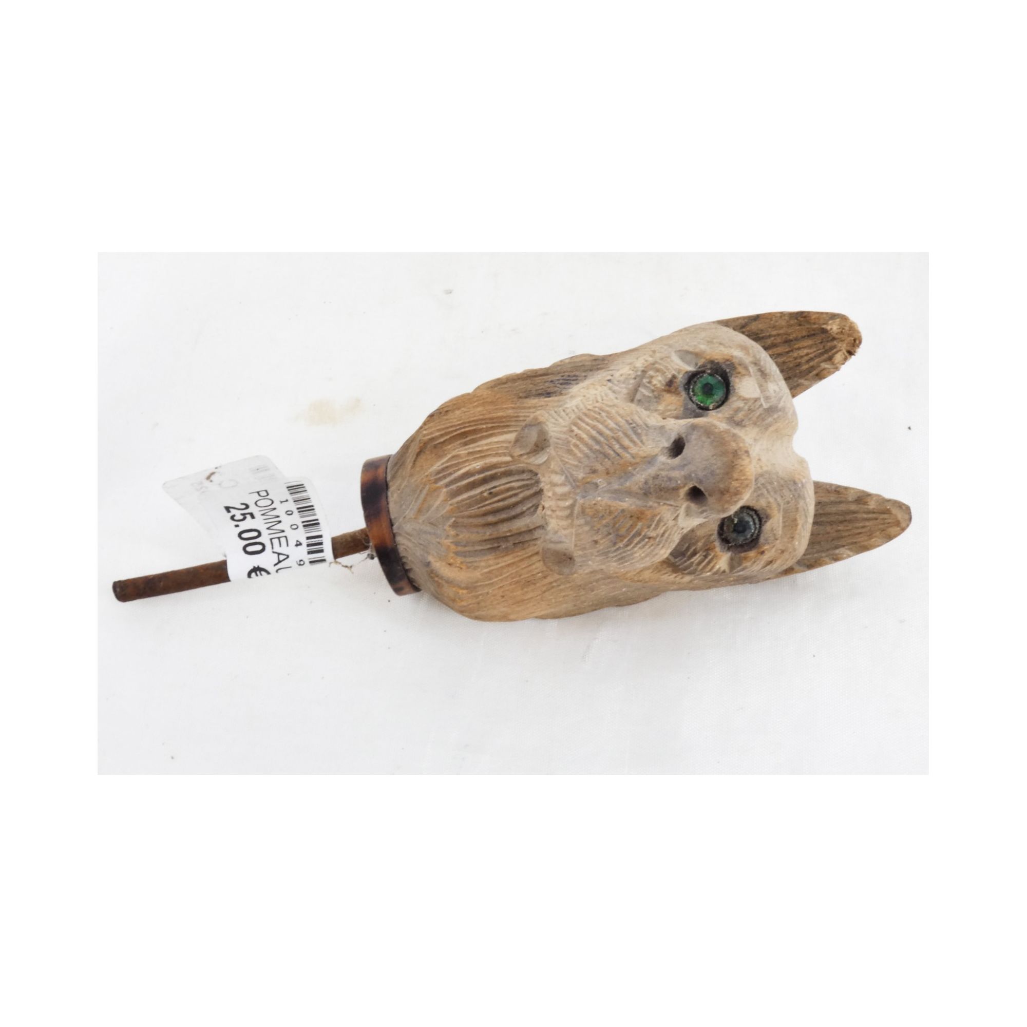 Pommeau de Canne Tête de Chien Pommeau de Canne Tête de Chien