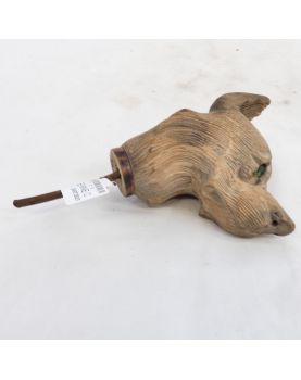 Pommeau de Canne Tête de Chien