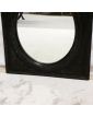 Miroir Napoléon III en Bois Noirci Repeint