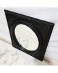 Napoleon III Mirror in Repainted Blackened Wood