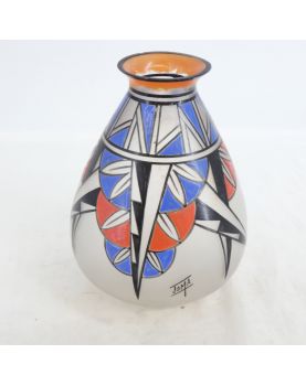 JOMA enamelled vase