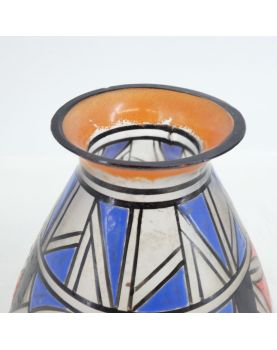 JOMA enamelled vase