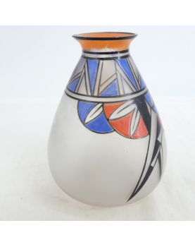 JOMA enamelled vase