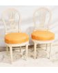Pair of Pink Upholstered Bedroom Chairs