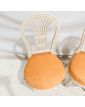 Pair of Pink Upholstered Bedroom Chairs