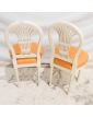 Pair of Pink Upholstered Bedroom Chairs