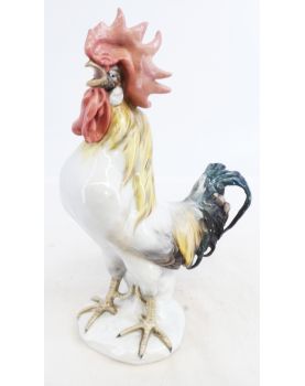 Coq Porcelaine de Saxe par Karl ENS