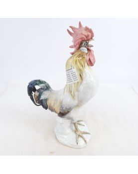 Coq Porcelaine de Saxe par Karl ENS