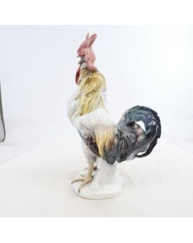 Coq Porcelaine de Saxe par Karl ENS
