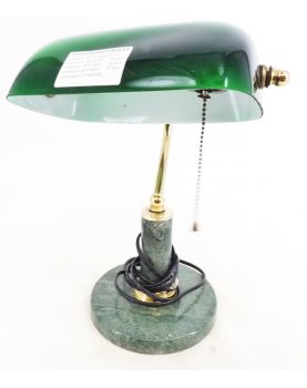 Modern US Style Notary Lamp with Marble Base