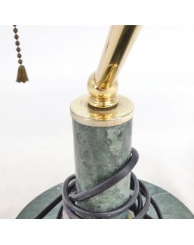 Lampe Notaire Moderne Style US avec Socle en Marbre