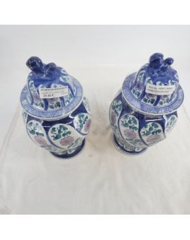 Paire de Potiche Asiatique