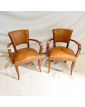 Paire de Fauteuil Club en Skaï