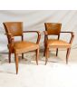 Paire de Fauteuil Club en Skaï