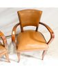 Paire de Fauteuil Club en Skaï