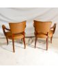 Paire de Fauteuil Club en Skaï
